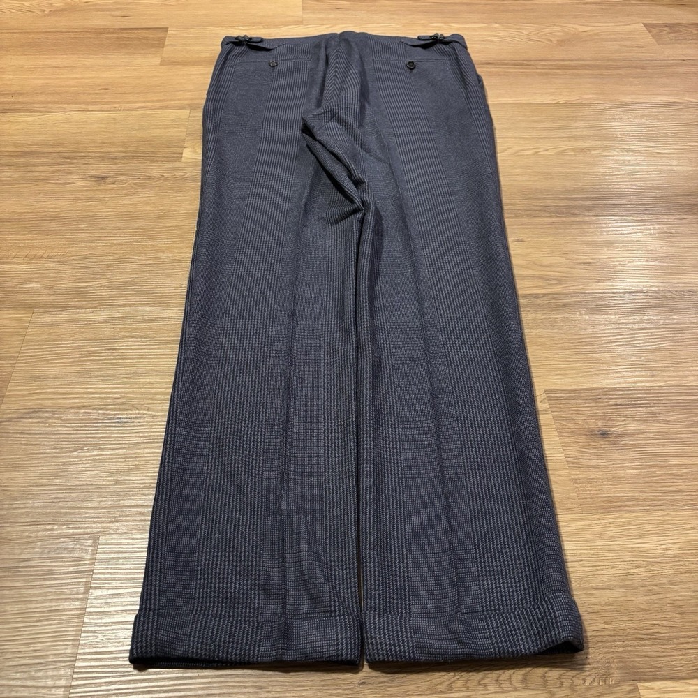 Ralph Lauren Purple Label "Gregory" Suit Slim 42L Fits 40L Grey Glen Plaid 34x32 - Picture 13 of 16